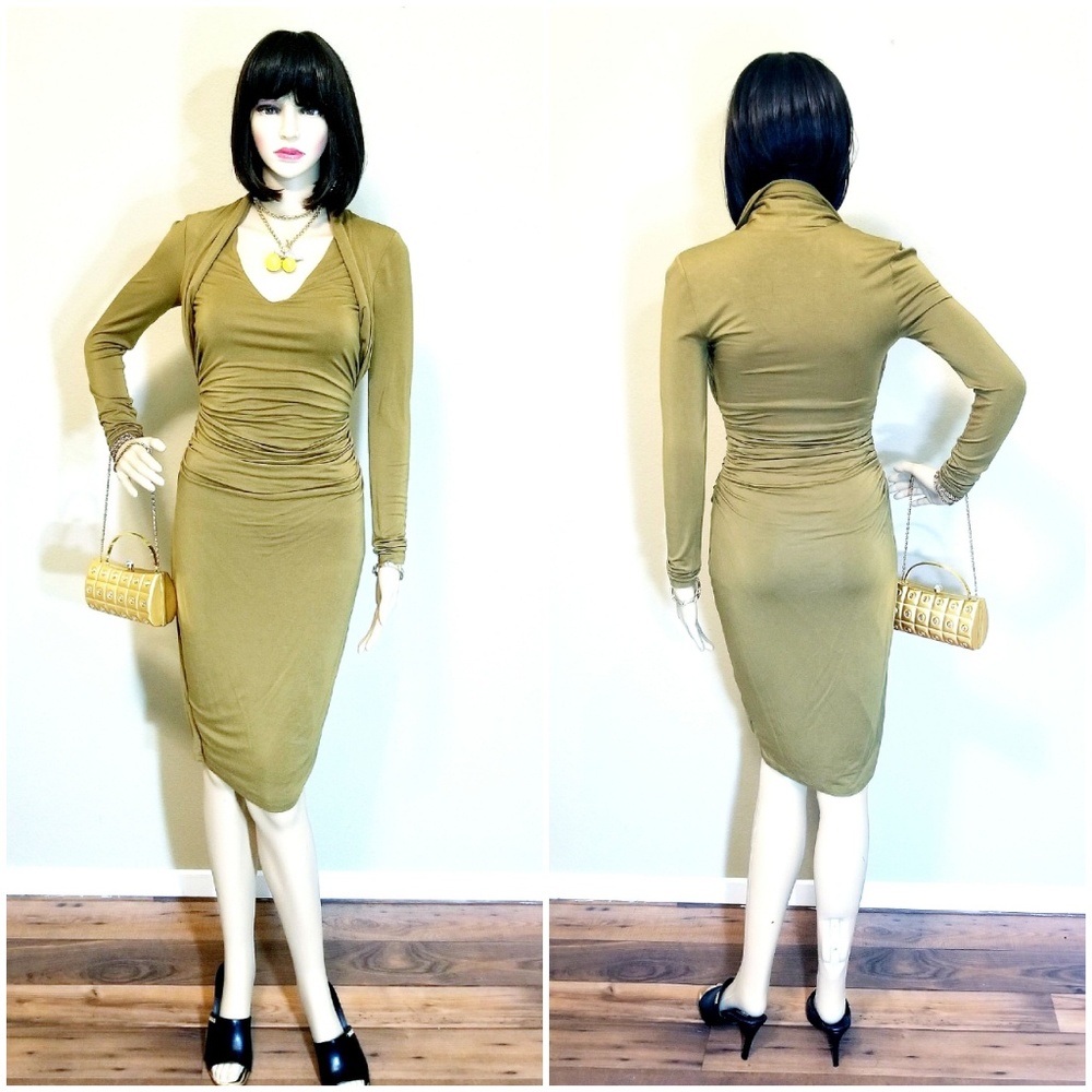 MARCIANO Olive Dress